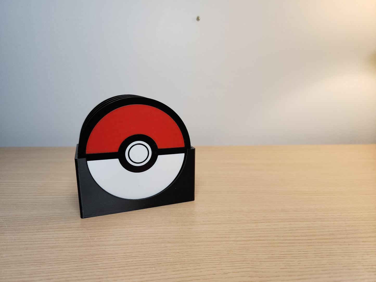 Poké Ball Coaster Set with Display Stand