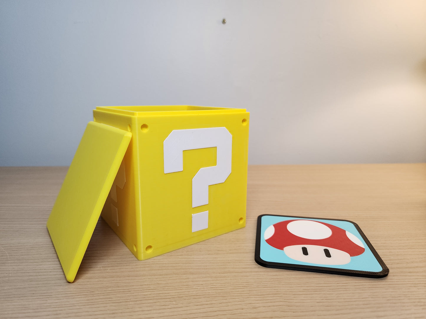 Mario Themed Power-Up Coaster Set
