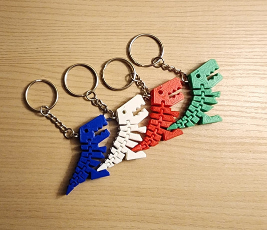 Flexi Rex Keychain