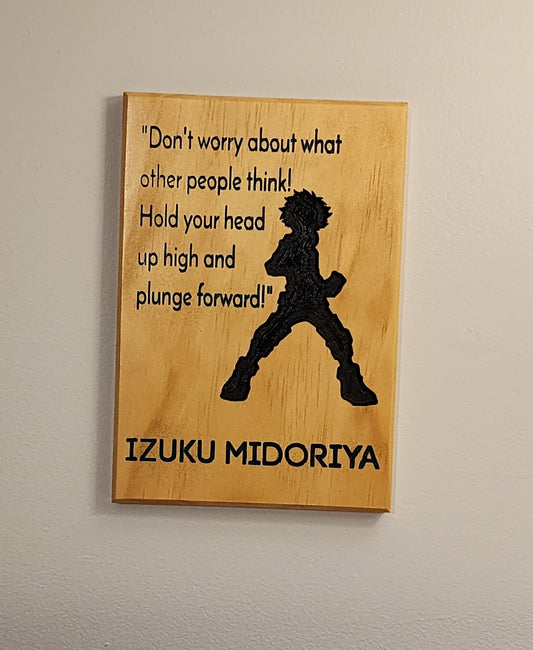 Midoriya Wall Hang